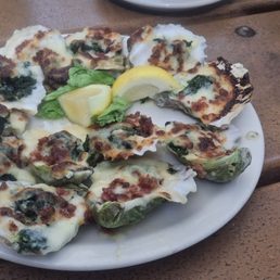 Oysters Rockefeller