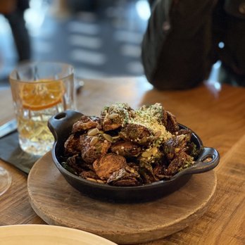 The Dearborn - Crispy Brussels Sprouts - New American Near Me - Chicago, Illinois The Dearborn - Crispy Brussels Sprouts - New American Near Me - Chicago, Illinois