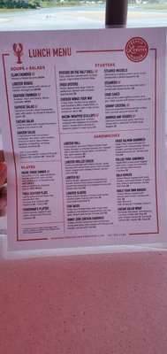 Menu photo 3 Ogunquit Beach Lobster House Ogunquit, ME