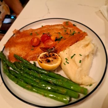 Central Bodega - Parmesan encrusted sole - Wine Bars Near Me - Albuquerque, New Mexico