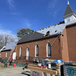 Buckner Roofing - A beautiful church roof replacement