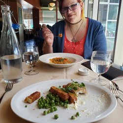 Oregon Culinary Institute - Rockfish entree and a risotto special
