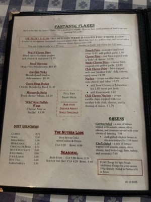 Menu photo 4 Oatman Hotel Oatman, AZ