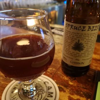 The Rhino Bar & Grill - Spruce beer! It is... interesting. - Bars Near Me - Toronto, Ontario