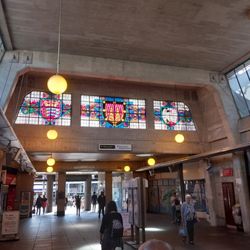 Uxbridge Tube Station - Stained Glass Window