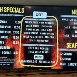 The BBQ SHACK - Menu