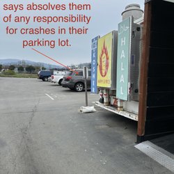 Goodman Building Supply - Dangerous Parking lot at Goodman Lumber in Mill Valley