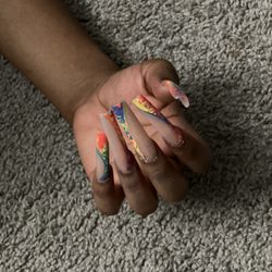 Luxury Nails - Marble design