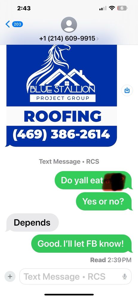 Slide of Blue Stallion Project Group