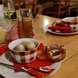 Bayrisch Brau Pub - ober-lecker die Weißwurst