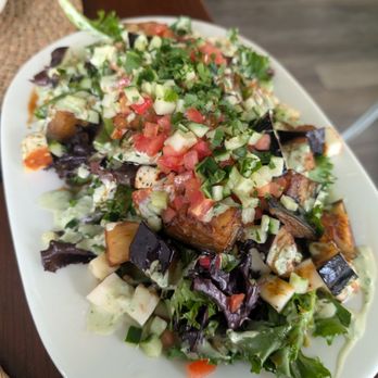 Zitouna - Halloumi Salad (comes with pita bread) - Mediterranean Near Me - San Francisco, California Zitouna - Halloumi Salad (comes with pita bread) - Mediterranean Near Me - San Francisco, California