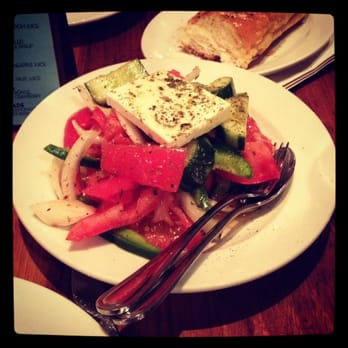 Agora Taverna - The Greek salad - Greek Near Me - Forest Hills, New York