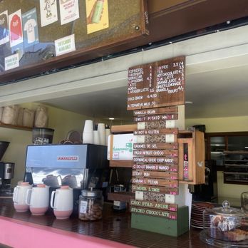 Menu and ordering area