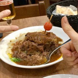 Tasca Tío Andrés - Rabo de toro con berenjena