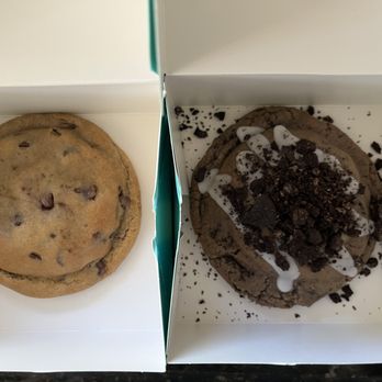 Dirty Dough - chocolate chip and cookies & cream - Desserts Near Me - Dana Point, California Dirty Dough - chocolate chip and cookies & cream - Desserts Near Me - Dana Point, California
