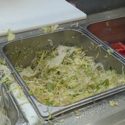 As you can tell in the photo the lettuce is brown As you can tell in the photo the lettuce is brown