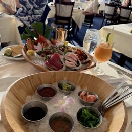 Seafood platter