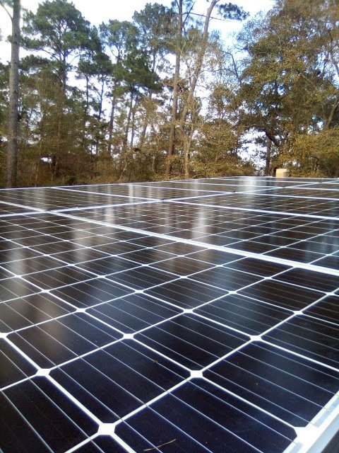 Slide of Texas Solar Farms