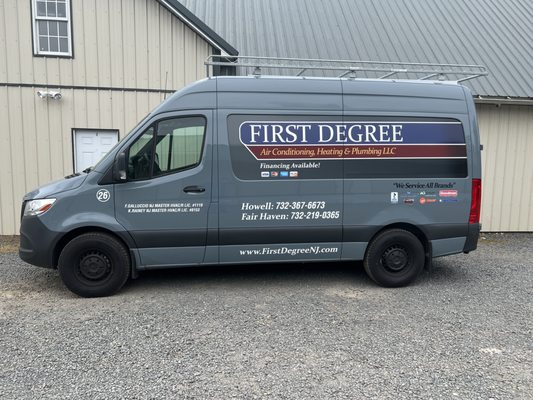 First Degree Air Conditioning - Heating & Plumbing Logo