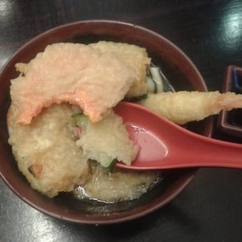 SushiStop Pasadena - tempura udon but the tempura was soggy & the udon isnt as good as other places - Sushi Bars Near Me - Pasadena, California