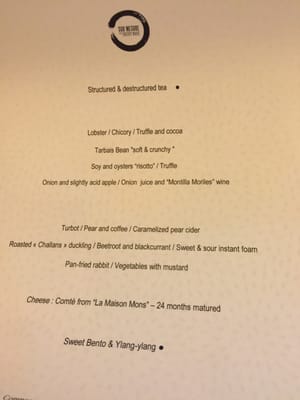 Menu photo 4 Sur Mesure Paris, 75