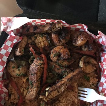 Cajun Bones - Grilled Chicken and Shrimp Combo - Seafood Near Me - College Park, Georgia