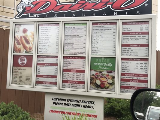 Menu photo 4 Dairi-O - Clemmons Clemmons, NC