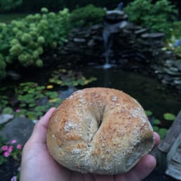 Cinnamon Streusel Bagel