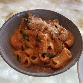 DeMarco's Italian - Side of spicey vodka pasta - Pizza Near Me - Greenville, South Carolina DeMarco's Italian - Side of spicey vodka pasta - Pizza Near Me - Greenville, South Carolina
