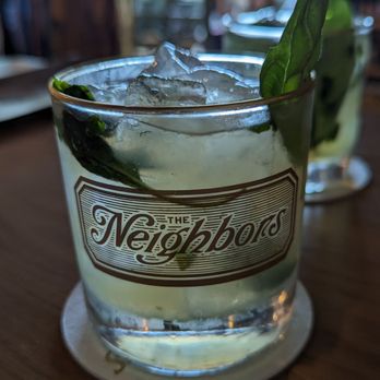 The Neighbors - Gin-Basil-Cinnamon ($6 happy hour) - Cocktail Bars Near Me - Orlando, Florida The Neighbors - Gin-Basil-Cinnamon ($6 happy hour) - Cocktail Bars Near Me - Orlando, Florida