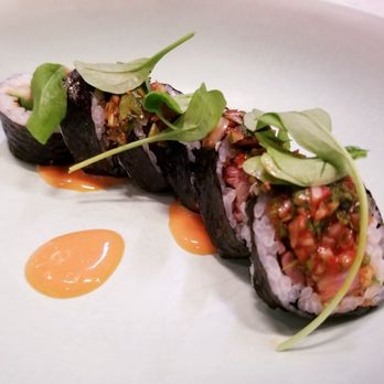 Uchi Dallas - Gyumaki (grilled wagyu, kimchi, Thai basil) - Japanese Near Me - Dallas, Texas Uchi Dallas - Gyumaki (grilled wagyu, kimchi, Thai basil) - Japanese Near Me - Dallas, Texas