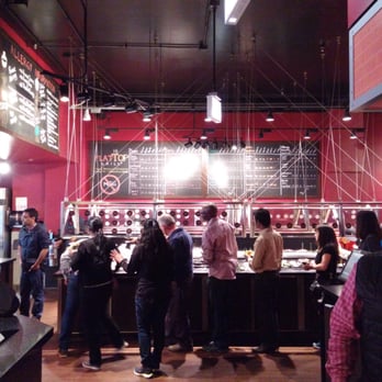 Flat Top Grill - Self-service bar area - Asian Fusion Near Me - Chicago, Illinois