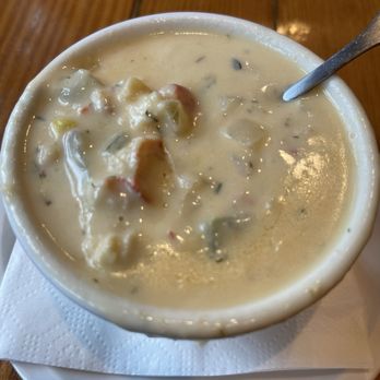 The Quarterdeck Restaurant - Lobster corn chowder - so good! - Seafood Near Me - Falmouth, Massachusetts