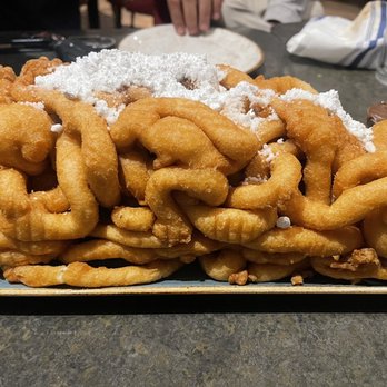 State Fare Kitchen & Bar - Freakin' Huge Funnel Cake - New American Near Me - Houston, Texas