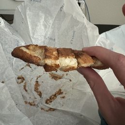Squished bread :(