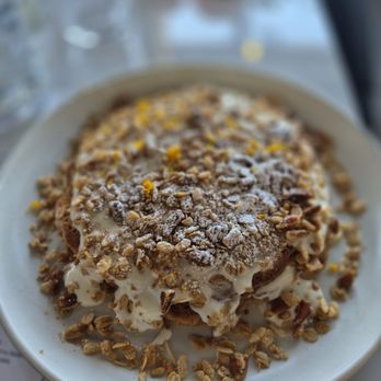 George & Gather - Carrot Cake Pancakes. If u have to pick 1 item, get this one! - American Near Me - Chandler, Arizona