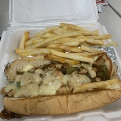 Mom's Deli - (GH) CHICKEN PHILLY SANDWICH