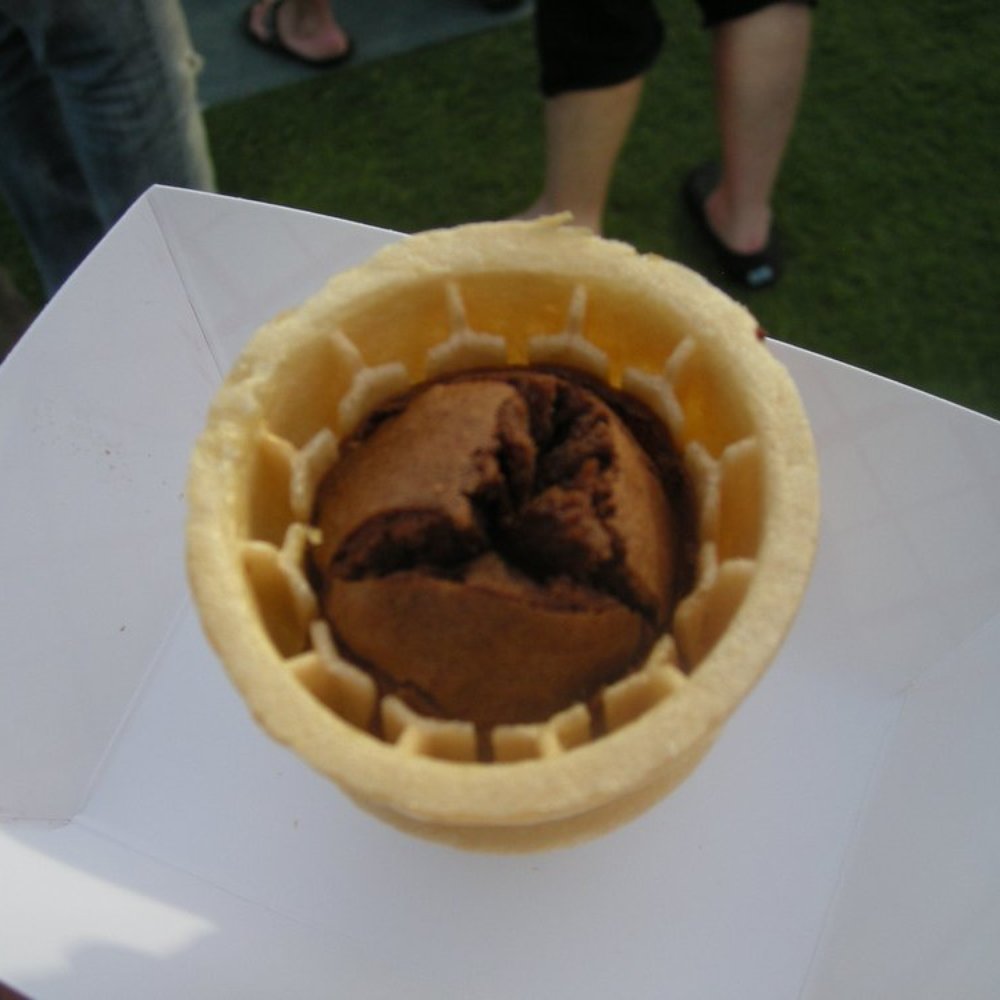 Whisk LA - brownie cone without frosting - Desserts Near Me Whisk LA - brownie cone without frosting - Desserts Near Me