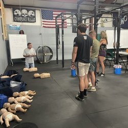 ROSC CPR - Dale teaching the proper way to do compressions