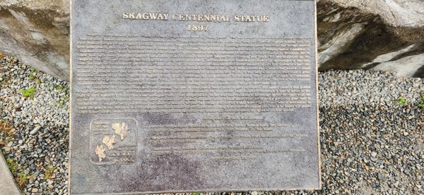 Skagway Centennial Statue by null