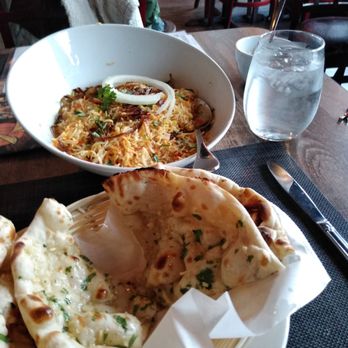 The Himalayan Flames - Goat biryani & garlic naan will not have again. - Himalayan/Nepalese Near Me - Dearborn, Michigan