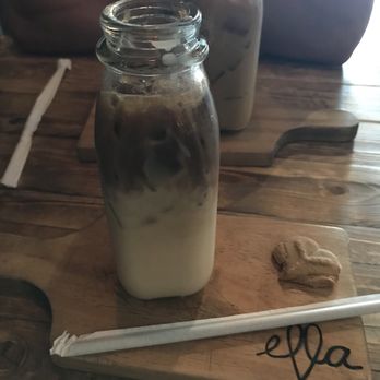 Ella Cafe - Iced Vanilla Latte - Coffee & Tea Near Me - Plantation, Florida Ella Cafe - Iced Vanilla Latte - Coffee & Tea Near Me - Plantation, Florida