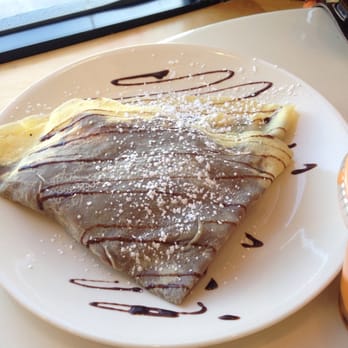 Yocrepe - Nutella and banana crepe! My favorite - Bubble Tea Near Me - Claremont, California Yocrepe - Nutella and banana crepe! My favorite - Bubble Tea Near Me - Claremont, California