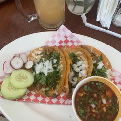Tienda y Taqueria Anita - Birria tacos! Excellent!