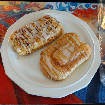 Trefzger's Bakery - Almond paw (left) and plain danish (right). - Bakeries Near Me - Peoria Heights, Illinois Trefzger's Bakery - Almond paw (left) and plain danish (right). - Bakeries Near Me - Peoria Heights, Illinois