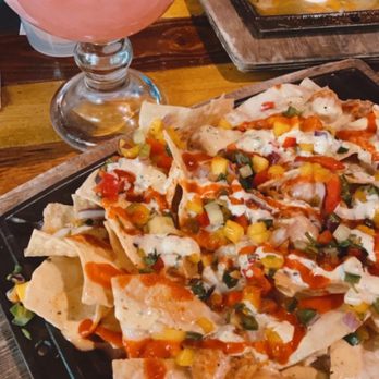 Nacho Daddy - White peach margarita Lobster & Crab Nacho - New American Near Me - Las Vegas, Nevada Nacho Daddy - White peach margarita Lobster & Crab Nacho - New American Near Me - Las Vegas, Nevada