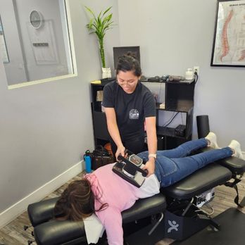Thrive 20/20 - Everyone LOVES the Jeanie massager and spinal traction. - Chiropractors Near Me - San Jose, California Thrive 20/20 - Everyone LOVES the Jeanie massager and spinal traction. - Chiropractors Near Me - San Jose, California