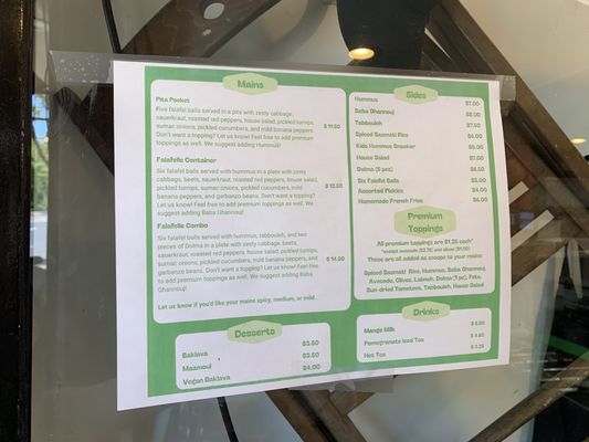 Menu photo 3 Falafelle Belmont, CA Menu photo 3 Falafelle Belmont, CA