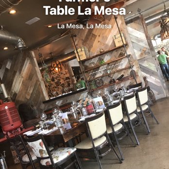 Farmer's Table - Lounge area. - New American Near Me - La Mesa, California Farmer's Table - Lounge area. - New American Near Me - La Mesa, California