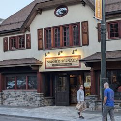 Smoke Signals - Outside Restaurant